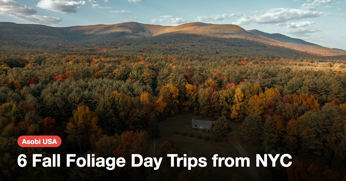 6 Fall Foliage Day Trips from NYC