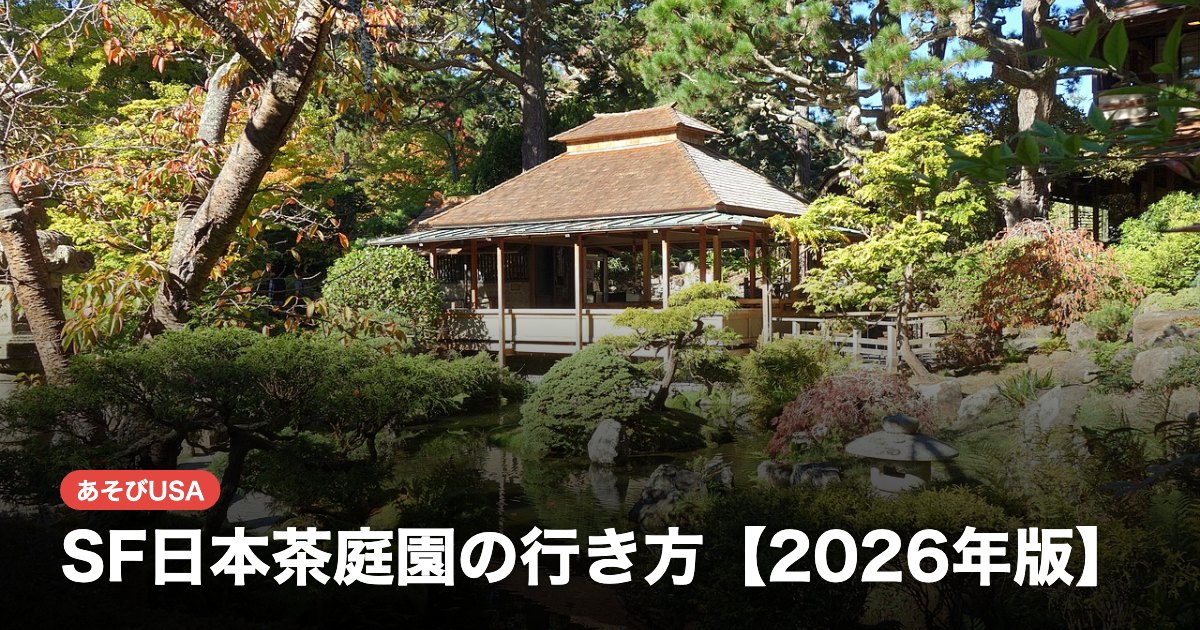 SF日本茶庭園の行き方【2026年版】